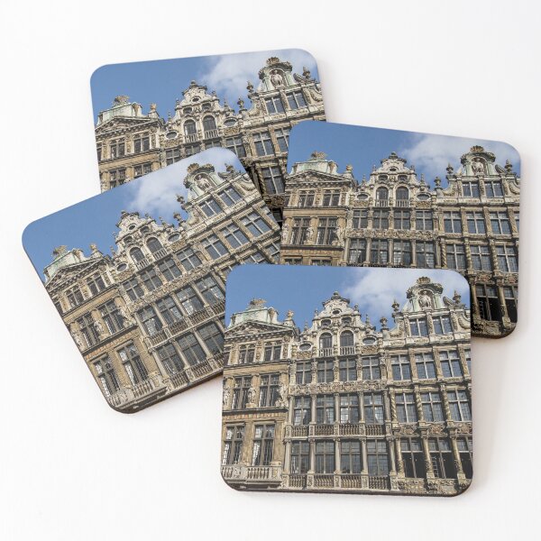 Item preview, Postcard from Brussels - Grand Place Facades designed and sold by Georgia Mizuleva.
