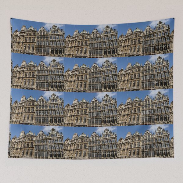 Item preview, Postcard from Brussels - Grand Place Facades designed and sold by Georgia Mizuleva.