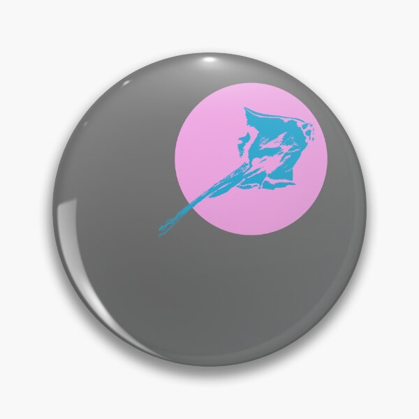 Item preview, RAY MOON. PINK/BLUE. designed and sold by 5hertz.