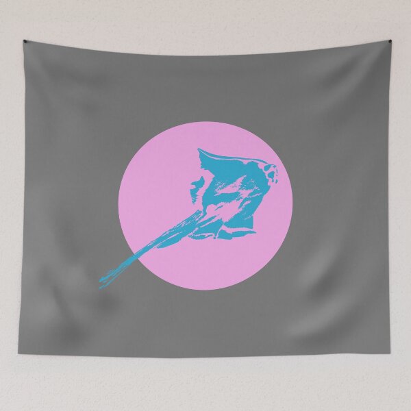 Item preview, RAY MOON. PINK/BLUE. designed and sold by 5hertz.