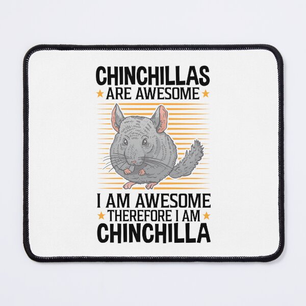 Item preview, Chinchilla are fantastic dust bunnies rodent designed and sold by madgrfx.