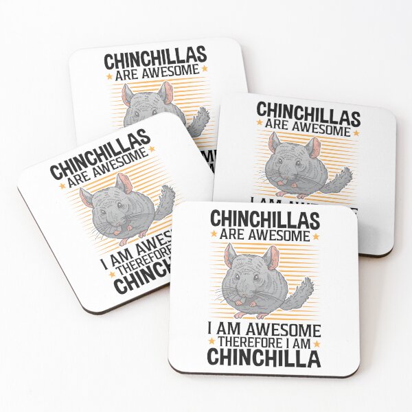 Item preview, Chinchilla are fantastic dust bunnies rodent designed and sold by madgrfx.