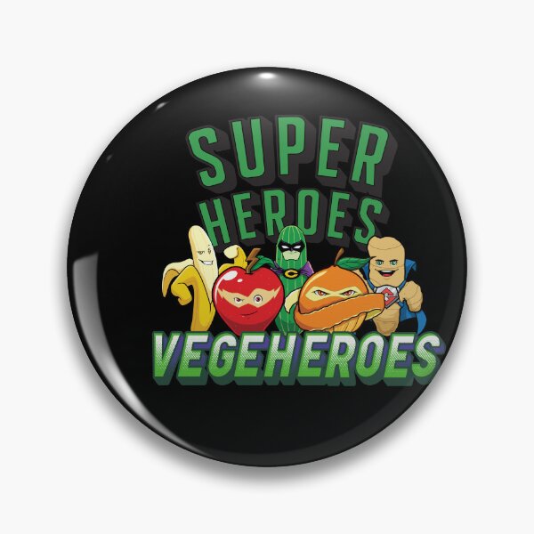 Item preview, Super Heroes Vegeheroes Funny Vegetables Fruits Crazy designed and sold by kubix81.