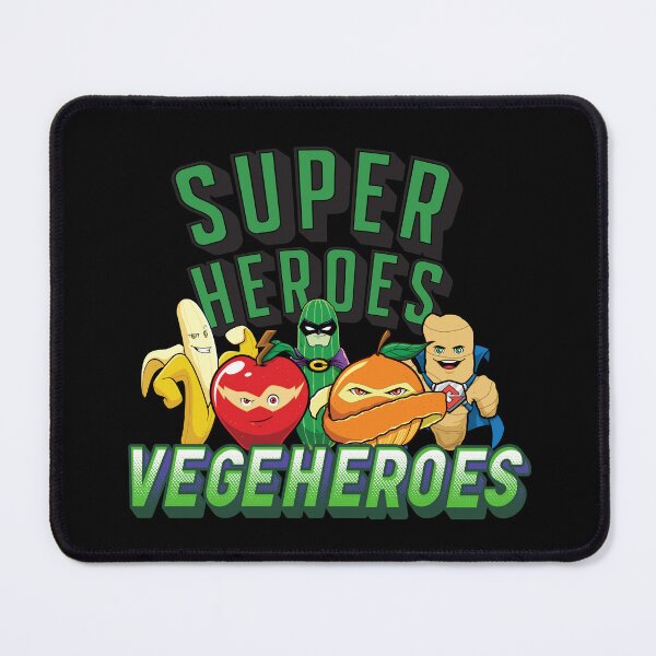 Item preview, Super Heroes Vegeheroes Funny Vegetables Fruits Crazy designed and sold by kubix81.