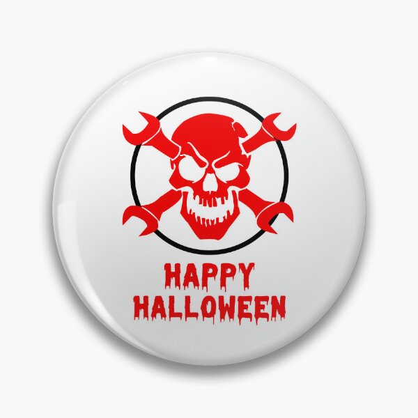 Item preview, Happy Halloween Horror Head Skull Design designed and sold by WBP Mart.