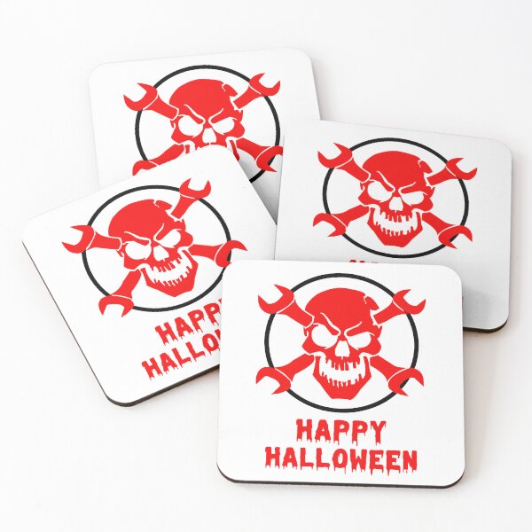 Item preview, Happy Halloween Horror Head Skull Design designed and sold by WBP Mart.