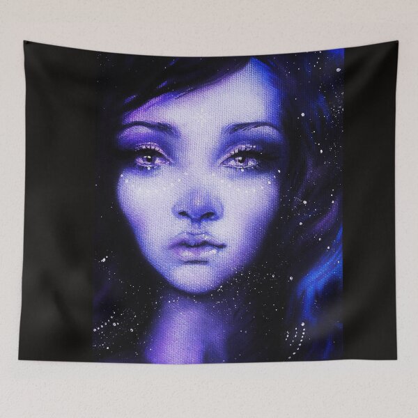Item preview, "Heavenly Apparition", oil on canvas designed and sold by Marie-Pierre Launay.