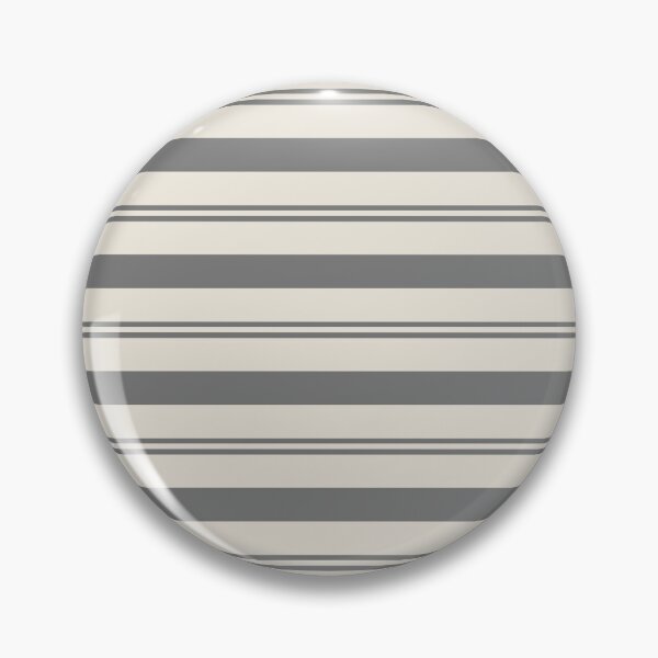 Item preview, Gray Ivory Stripes Thick Thin Horizontal Lines Pattern Pairs Valspar 2023 COTY Cozy White 3008-10C designed and sold by ColorOfTheYears.