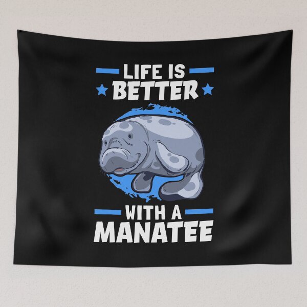 Item preview, Life is better with sea cow sea mammals designed and sold by madgrfx.