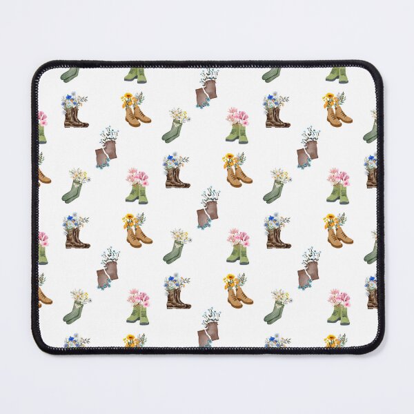 Item preview, Wildflower Hiking Boots sticker pack |wildflower boots| wildflowers designed and sold by SodaPUNCH.