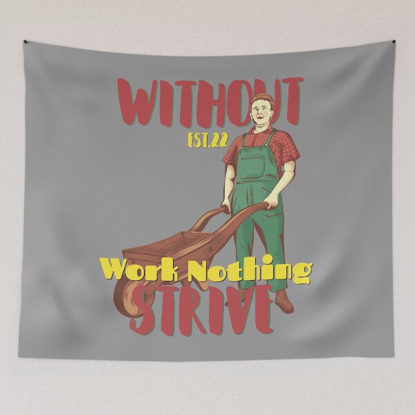Item preview, WITHOUT WORK NOTHING STRIVE designed and sold by GAADesignz.