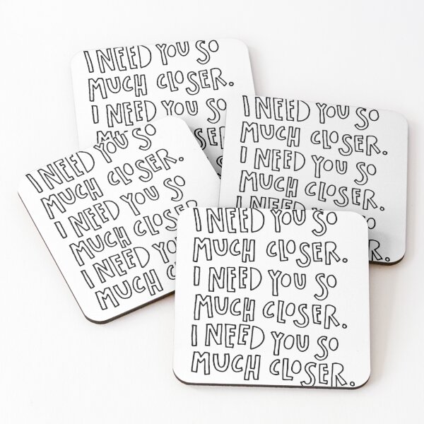 Item preview, I need you so much closer death cab for cutie  designed and sold by noha alzohbi.