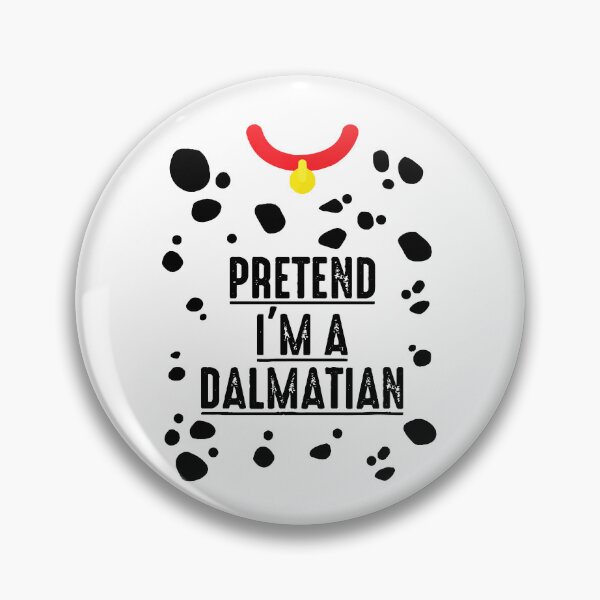 Item preview, Pretend I'm a Dalmatian Lazy Halloween Costume designed and sold by Nepaz-Designs.