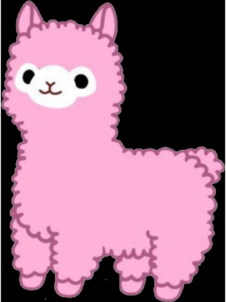 Pink Llama Canvas