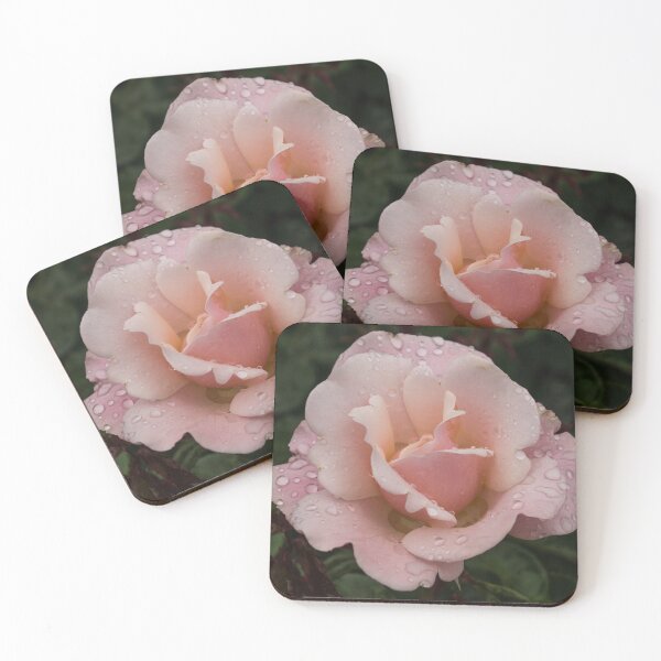 Item preview, Rose and Rain - Soft Pink Raindrops designed and sold by Georgia Mizuleva.