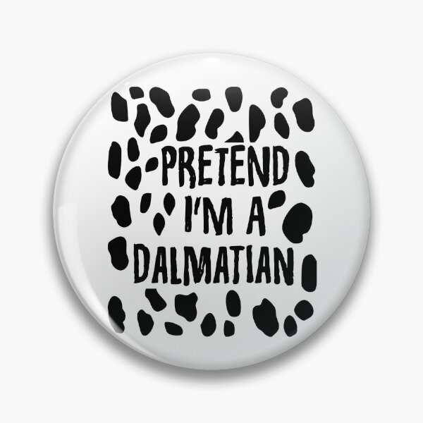 Item preview, Pretend I'm a Dalmatian Lazy Halloween Costume designed and sold by Nepaz-Designs.
