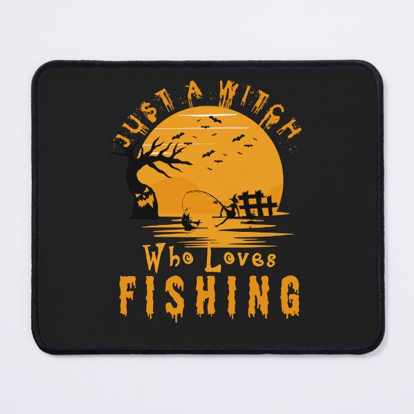 Item preview, Just A Witch Who Loves Fishing Shirt,Funny Halloween,Witching Lover Tshirt designed and sold by gedkeaw.