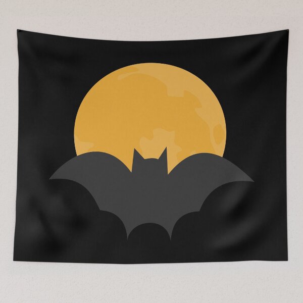 Item preview, Bat and Moon designed and sold by Arianna Khalil.