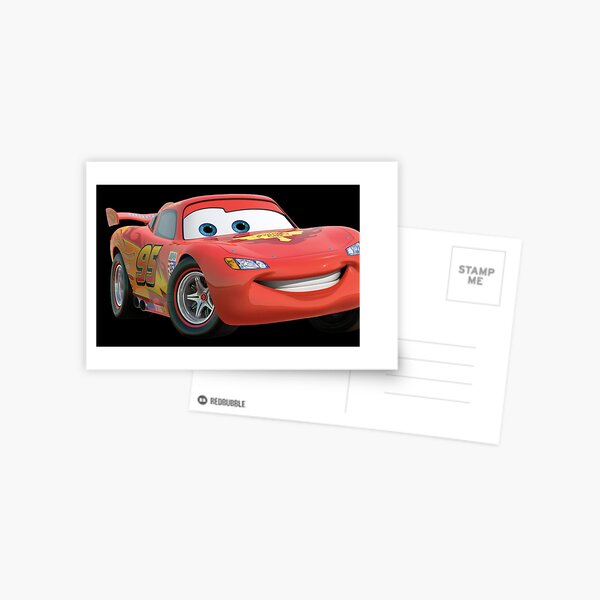 Postal for Sale con la obra «Rayo McQueen (Kawaii Kachow)» de