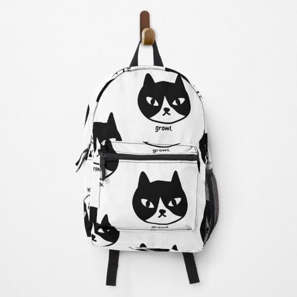 Item preview, Big Cat Face - Black & White designed and sold by GreenApple1234.