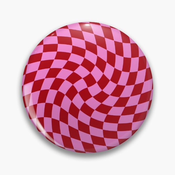 Item preview, Twisted Checkerboard - Pink and Red designed and sold by Ayoub14.