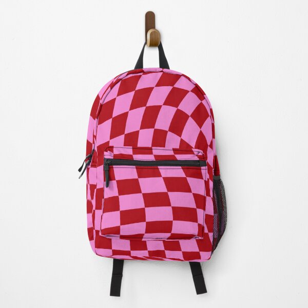 Item preview, Twisted Checkerboard - Pink and Red designed and sold by Ayoub14.