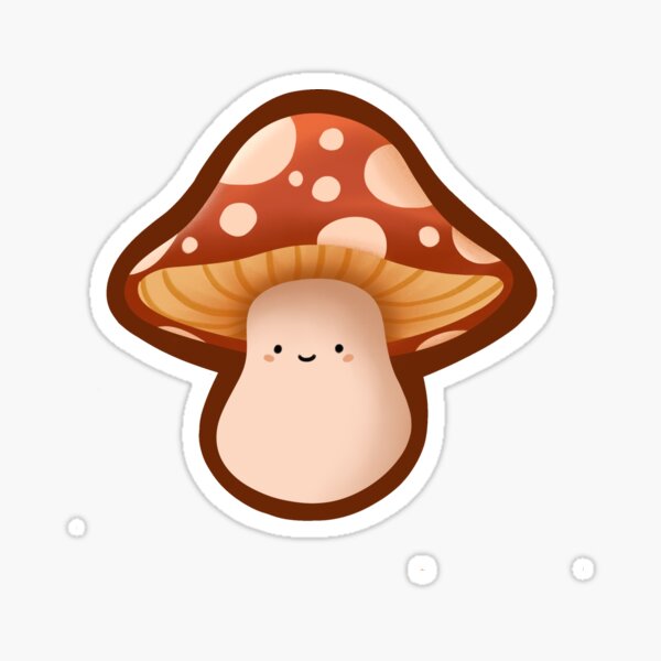 Smol Mushroom Sticker