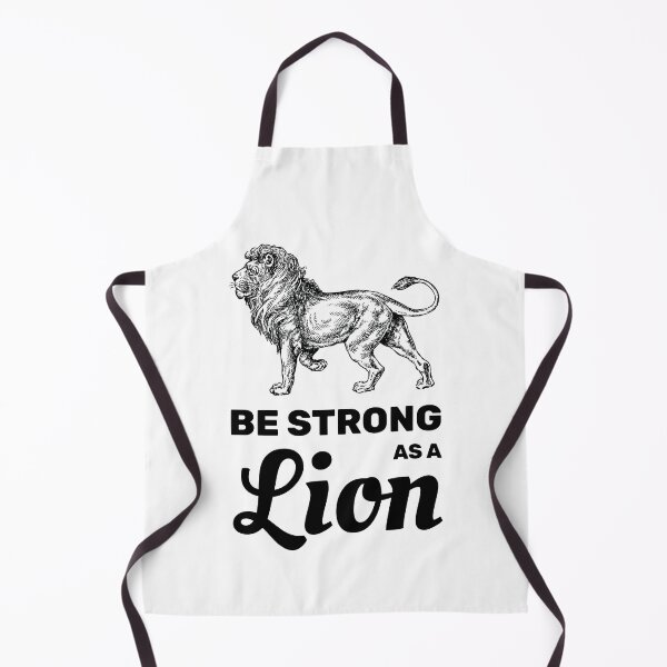 Item preview, Be Strong As A Lion Motivational Quote Gym Design designed and sold by absolutdesign.
