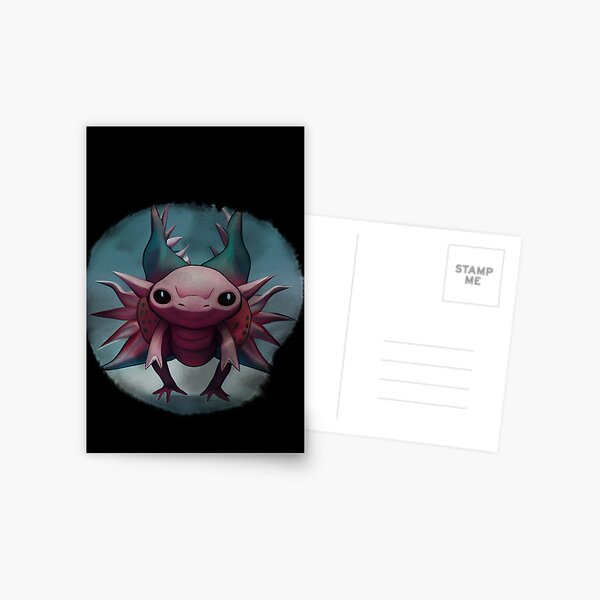axolotle pokemon" Greeting Card for Sale by mayza-shop | Redbubble