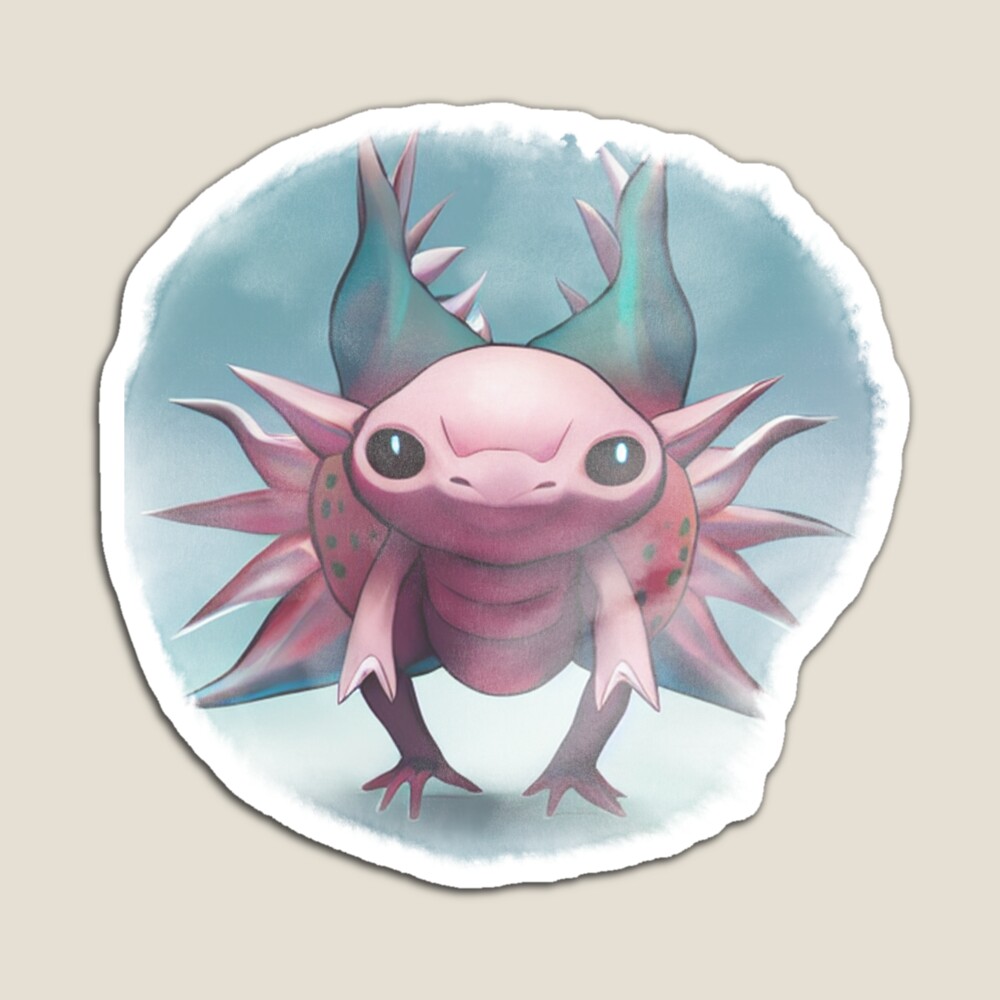 axolotle pokemon" Greeting Card for Sale by mayza-shop | Redbubble