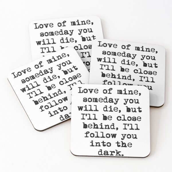 Item preview, i'll follow you into the dark death cab for cutie designed and sold by noha alzohbi.
