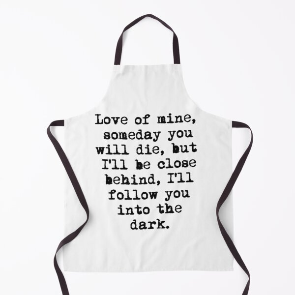 Item preview, i'll follow you into the dark death cab for cutie designed and sold by noha alzohbi.