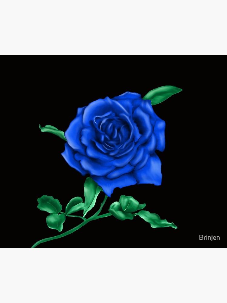 Blue Rose by Brinjen