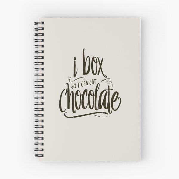 Item preview, i box so i can eat chocolate designed and sold by TeesbyDD.