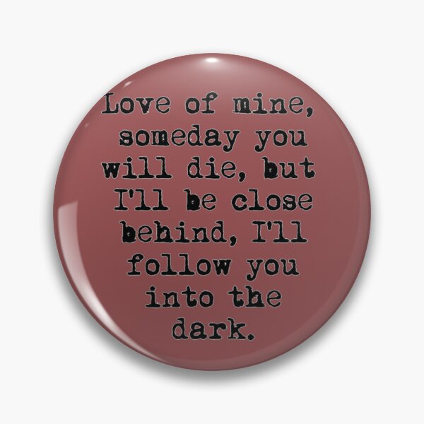 Item preview, i'll follow you into the dark death cab for cutie designed and sold by noha alzohbi.