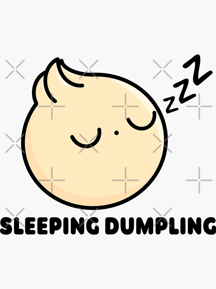 Cute Cartoon Dumpling Bao Kawaii Sticker For Sale By Cookingwithten Redbubble