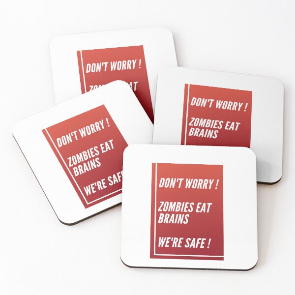 Item preview, zombies love brains| life needs a bit of madness  designed and sold by SodaPUNCH.