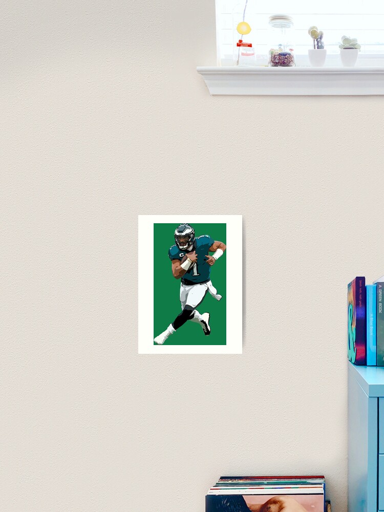 Jason Kelce Away Jersey Art Board Print for Sale by designsheaven