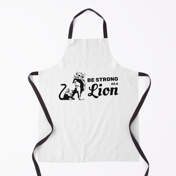 Item preview, Be Strong As A Lion Motivational Quote Gym Design designed and sold by absolutdesign.
