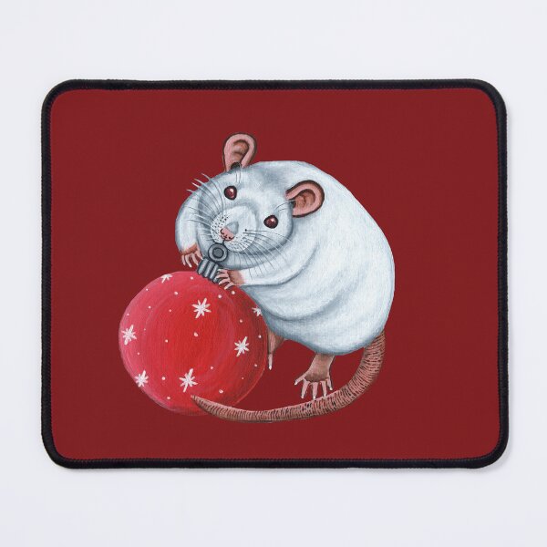 Item preview, Albino Rat with Bauble designed and sold by WolfySilver.