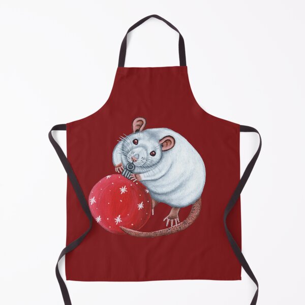 Item preview, Albino Rat with Bauble designed and sold by WolfySilver.