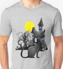 Black Cat Unisex T-Shirt