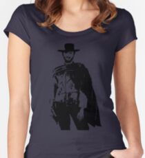 Clint Eastwood The Good, The Bad and The Ugly Fitted Scoop T-Shirt