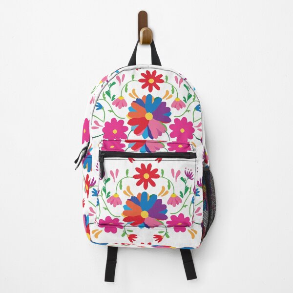 Item preview, Otomí mexican flowers embroidery boho chic cinco de mayo colorful fiesta designed and sold by T-Mex.