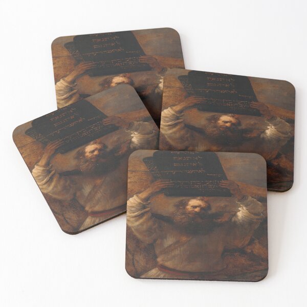 Item preview, Rembrandt - Moses with the Ten Commandments  designed and sold by beoverpowered.