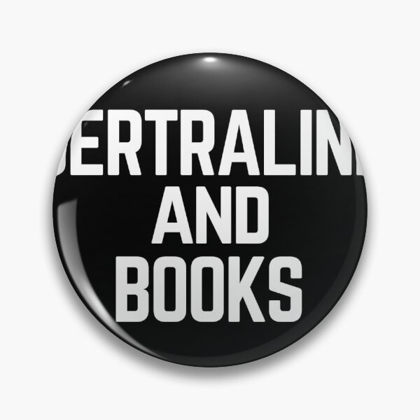 Item preview, Sertraline and Books designed and sold by Sticker Heaven!.