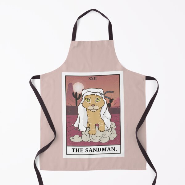 Item preview, Tarot Card The Sandman Major Arcana Sunset - Funny Cat Drawing designed and sold by ViewerEqualsPhoton.