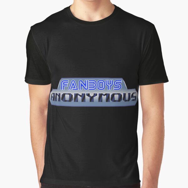 Vista previa del artículo con la obra «Fanboys Anonymous (versión de Sega Genesis)», diseñado y vendido por Fanboys Anonymous.