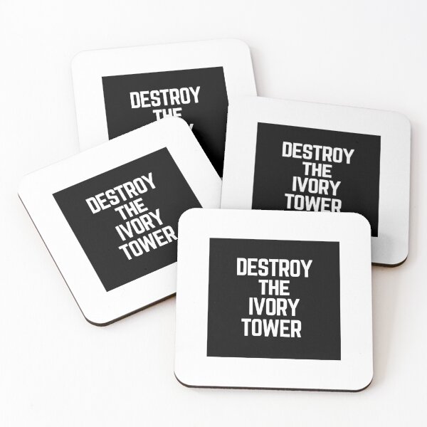 Item preview, Destroy thr Ivory Tower designed and sold by Sticker Heaven!.