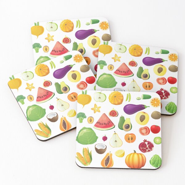 Item preview, Assorted fruits, Fruit Vegetable Drawing Illustration, Cartoon fruits and vegetables designed and sold by BlackDiamond96.